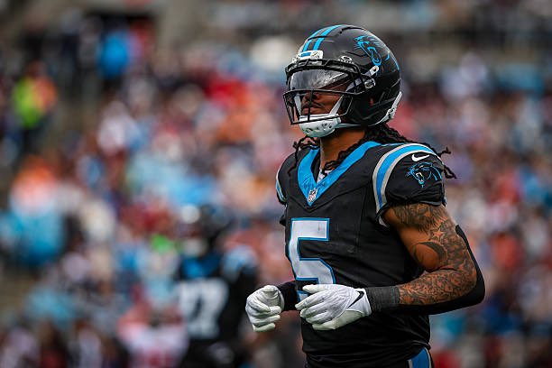 RB Rico Dowdle with the Carolina Panthers