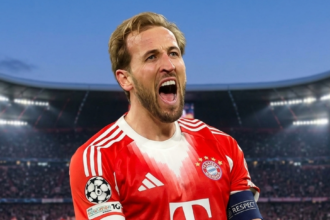 Harry Kane hitting 50 champions league goals