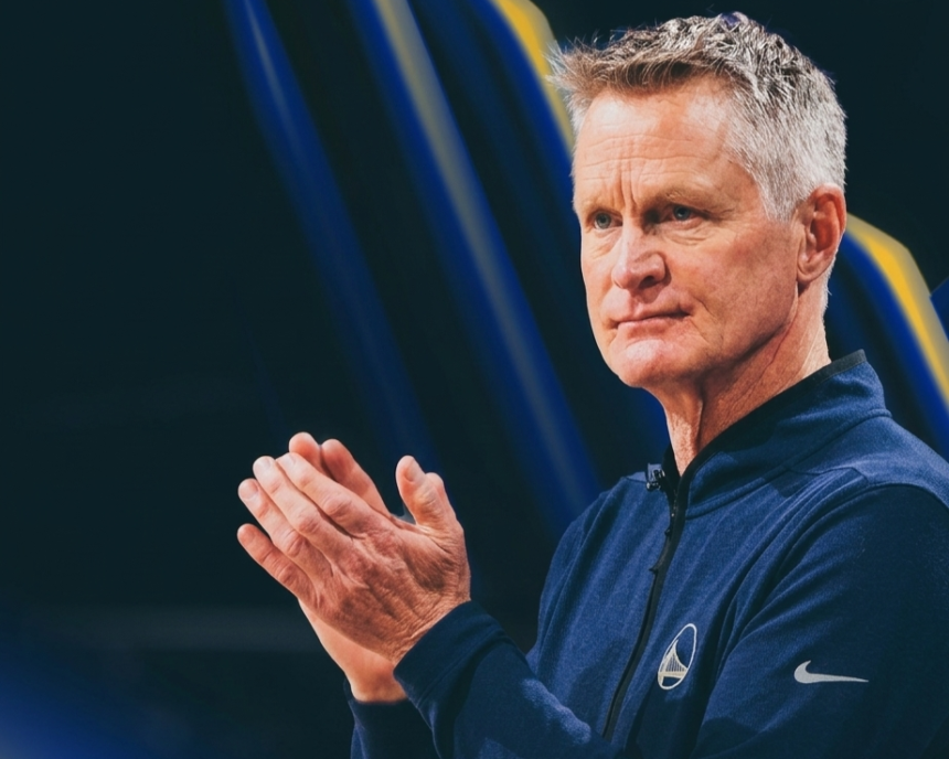 Steve kerr with his 600th win