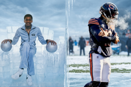 George Gervin and Caleb Williams fighting for trademark of Iceman