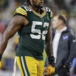 Rashan Gary with the Green Bay Packers