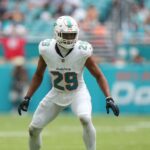 Minkah Fitzpatrick with Maimi Dolphin last season.