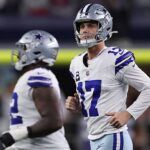 Brandon aubrey in Dallas Cowboy Jersey