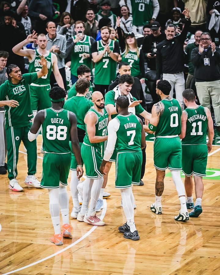 Boston Celtics win over Cleveland Cavaliers