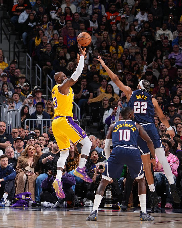 The shot that rewrote the history books (again) for LeBron James