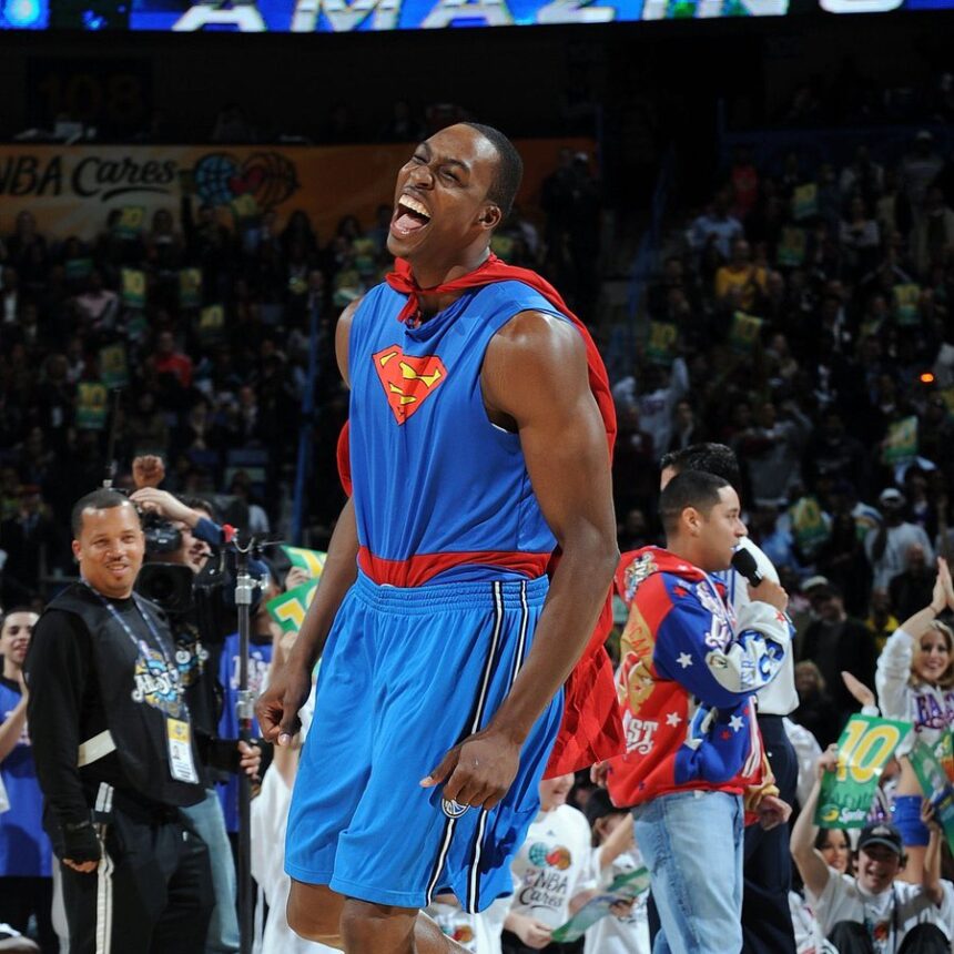 Dwight Howard being regarded as Superman