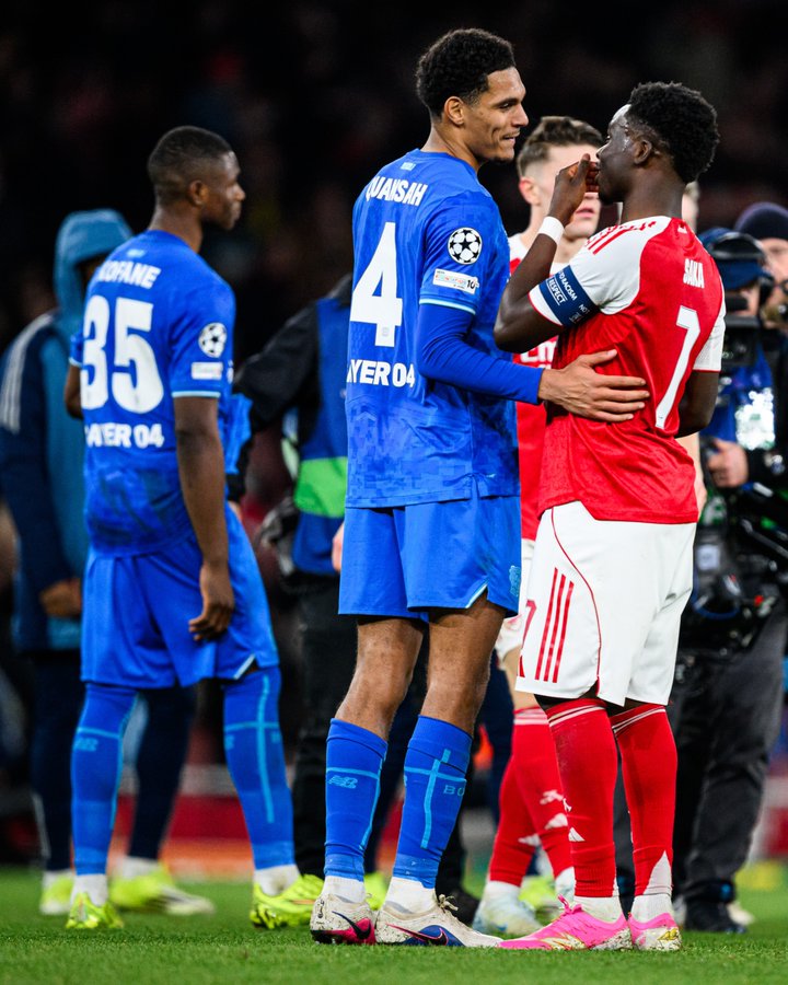 Arsenal and Bayer Leverkusen