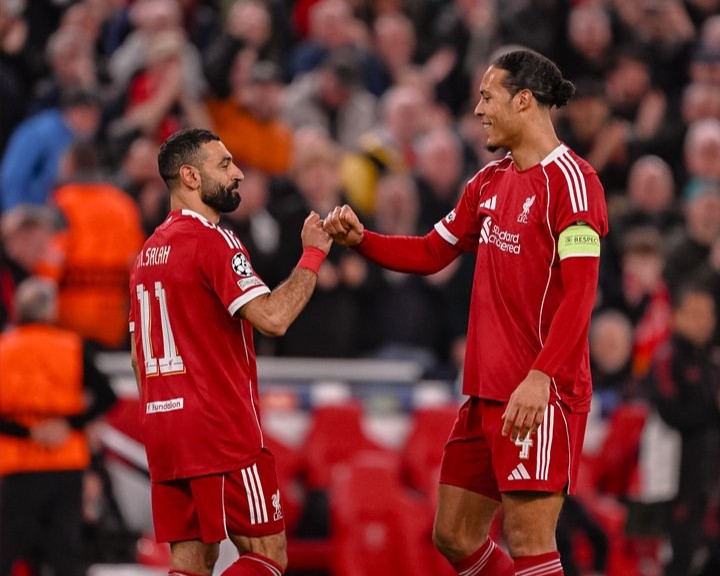 Salah and Van Dijk for Liverpool
