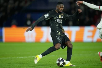 Ousmane Dembele for PSG tonight, against Chelsea