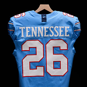 Tennessee Titans Jersey. Credit: Tennessee Titans website
