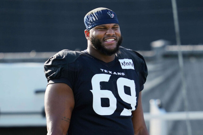 G Ed Ingram in Houston Texans