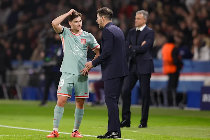 Atlético Madrid manager Diego Simeone has admitted he is not surprised to see reports of transfer interest in striker Julián Alvarez.