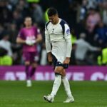 Pedro Porro dejected after Spurs draw Brighton