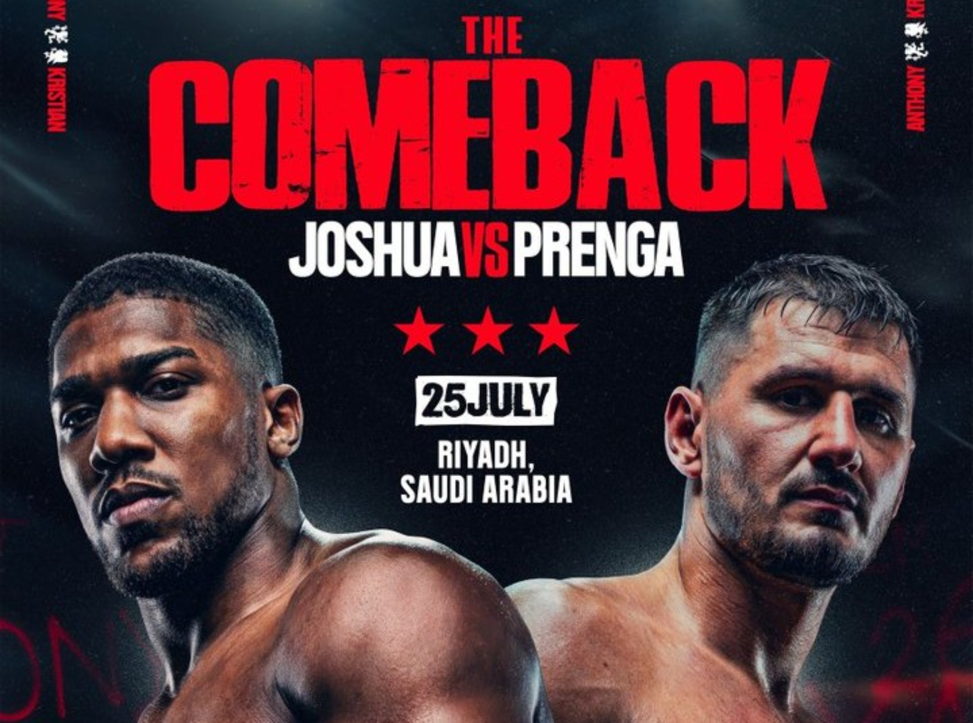 Anthony Joshua's return to the ring