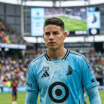 James Rodriguez in Minnesota United colour