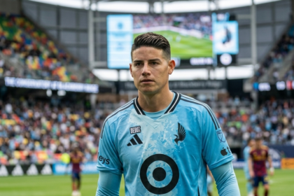 James Rodriguez in Minnesota United colour