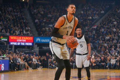 Wembanyama and Stephon Castle in Spurs win