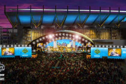 NFL Draft stage for 2026 in Pittburgh