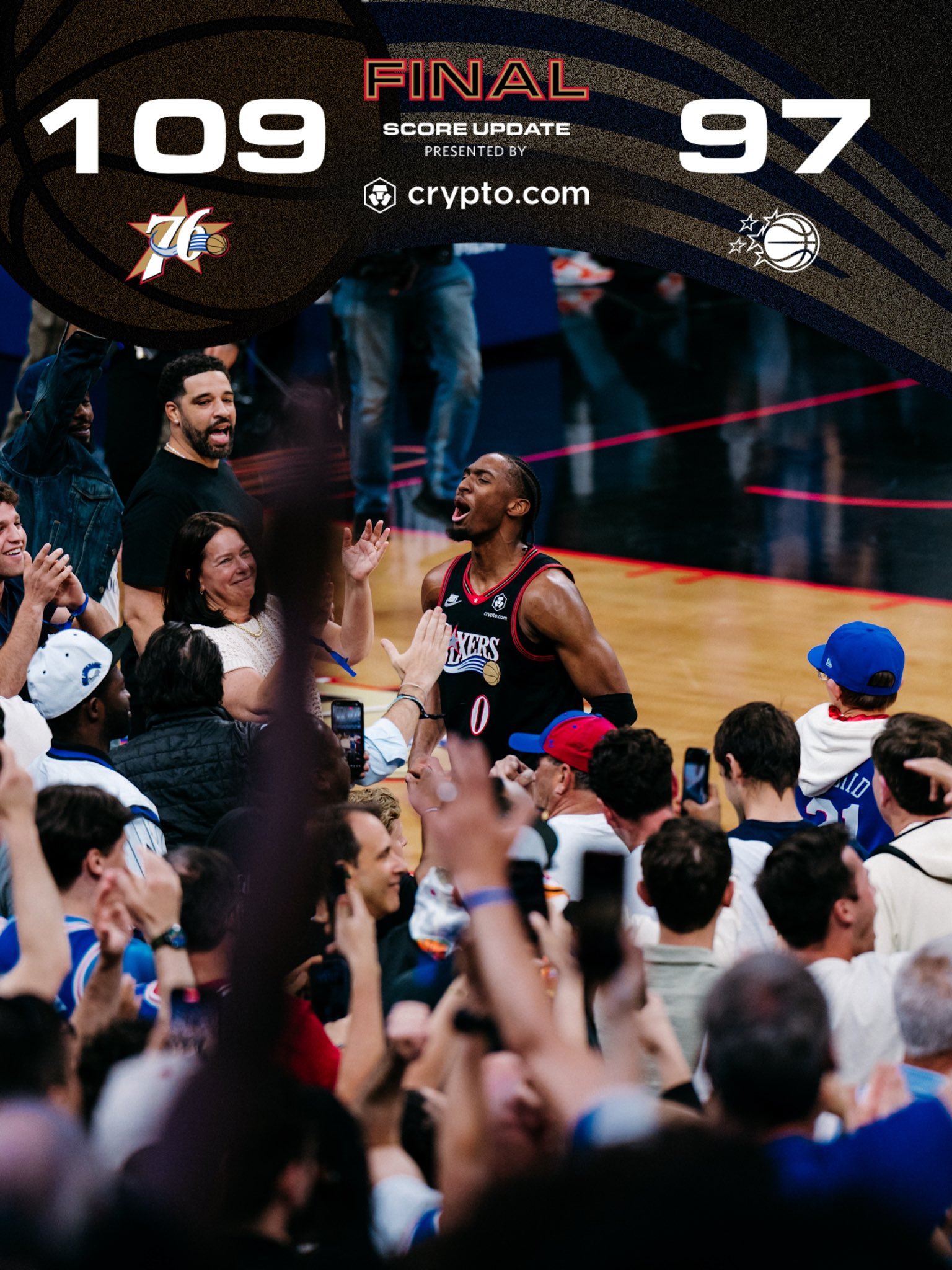 76ers in joyous mood after beating Magic to secure playoff 