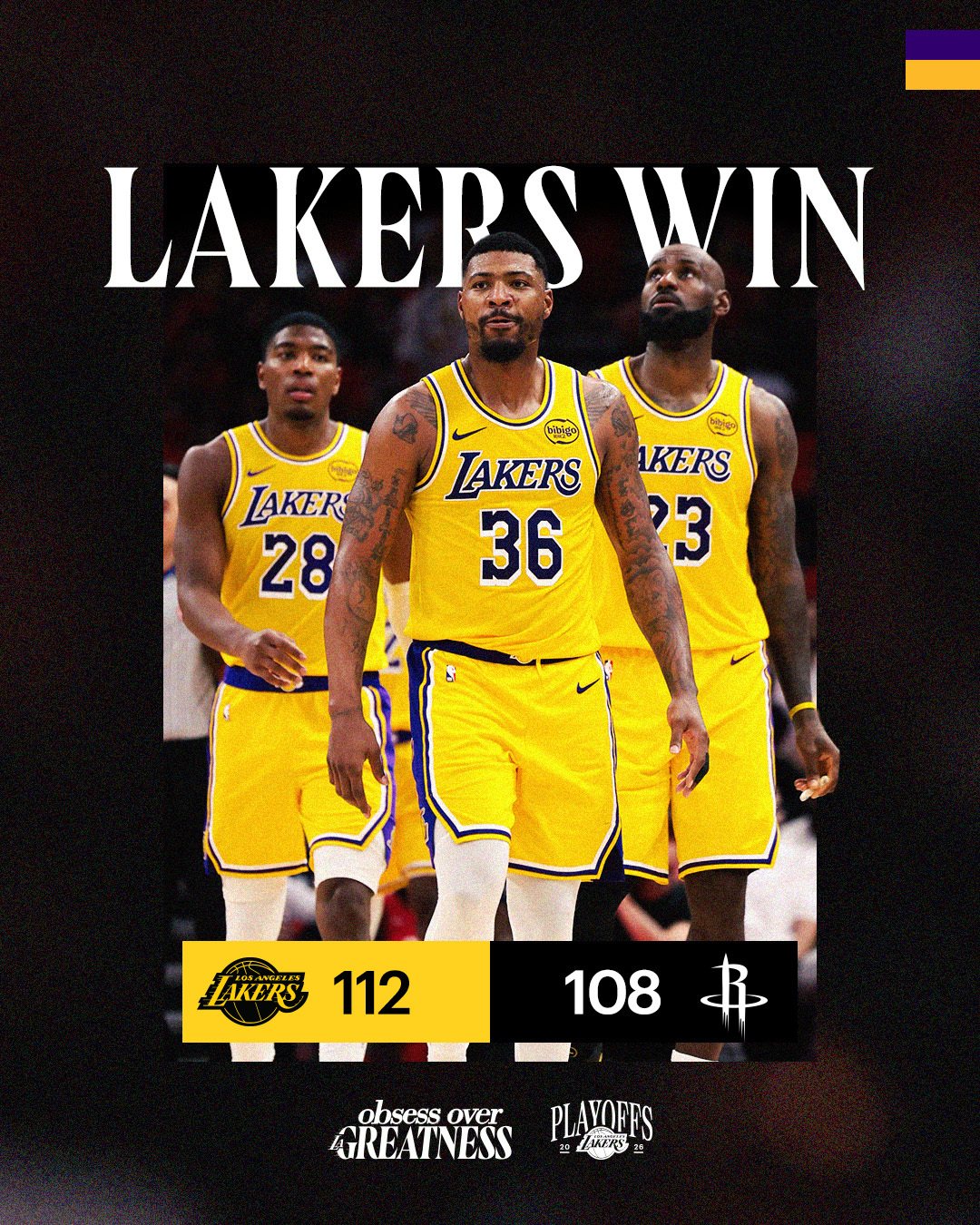 Lakers' win over Rockets