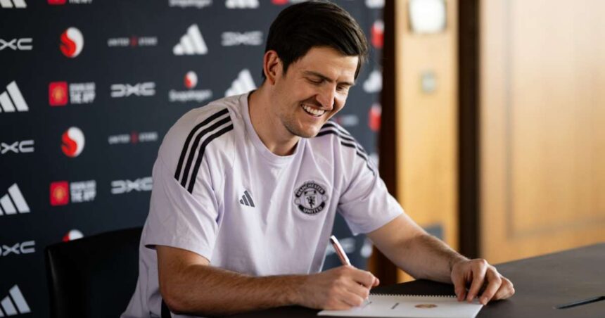 Harry Maguire penning a new deal at Manchester United