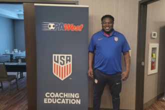 Nigeria’s coaching education gets a global lift as Dr. Terry Eguaoje earns a US Soccer Federation badge to teach the B-License course.
