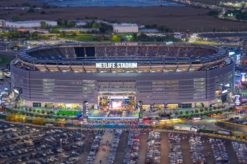 MetLife Stadium - One of the venues for the world cup