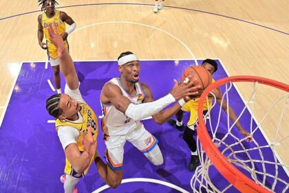 Shai against LA Lakers