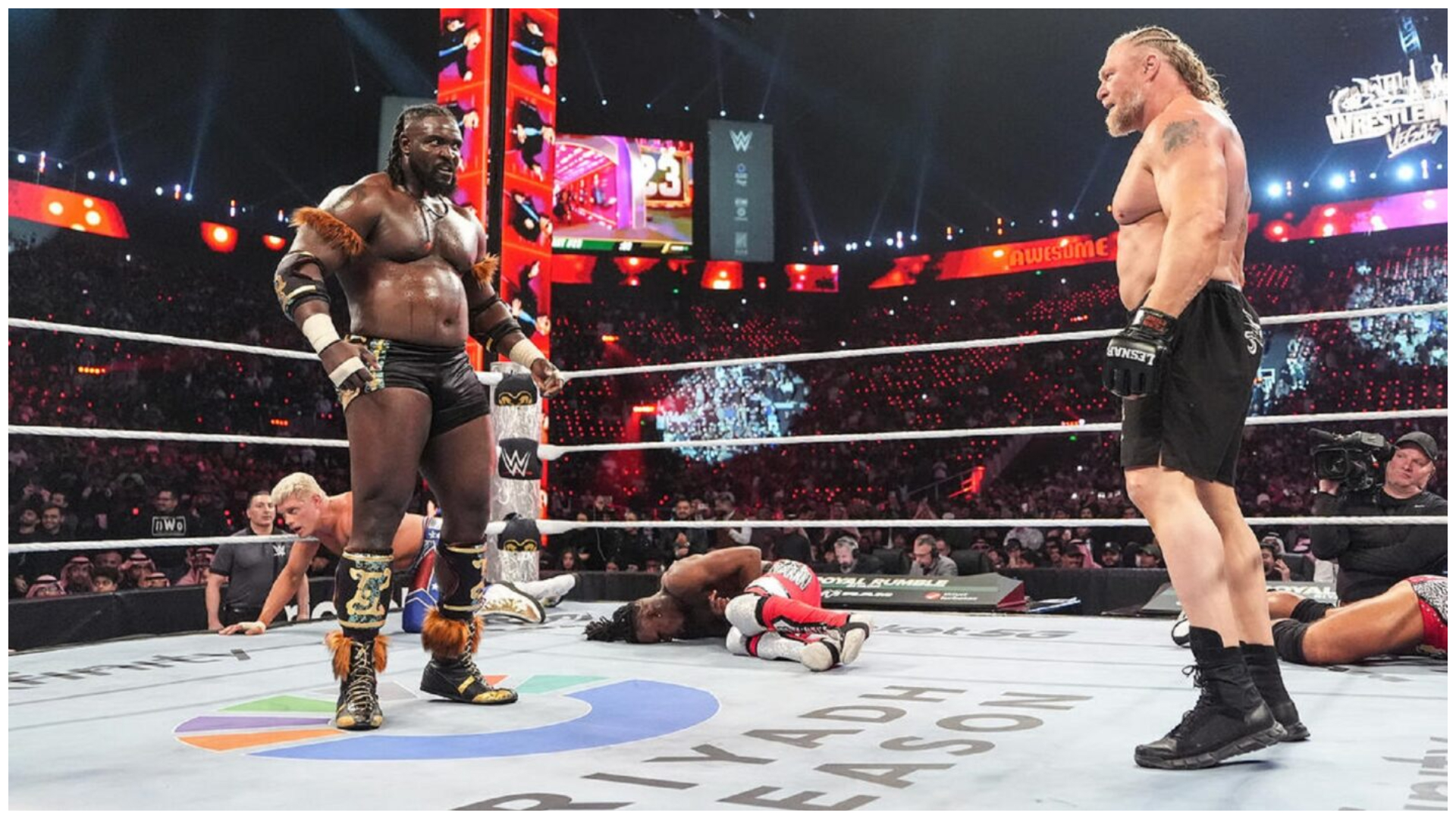 Oba Femi Defeats Brock Lesnar in WrestleMania 42 Debut, Video