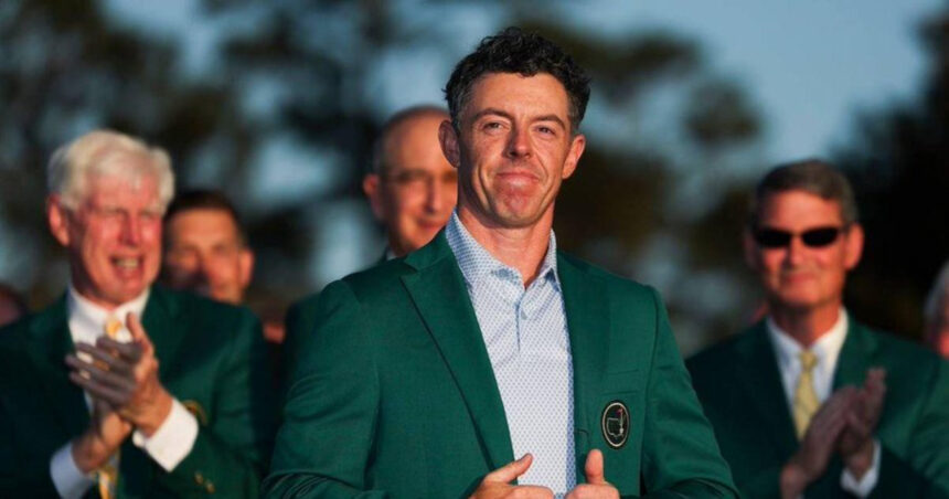 Donald Trump honored Rory McIlroy after his second Masters championship