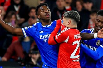 Real Madrid and Benfica meet for the second leg on 25 February