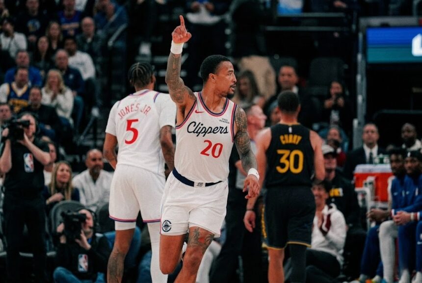 Clippers against Golden State Warriors