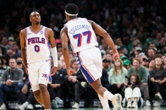 76ers' VJ Edgecombe makes history with 30-10 to stun Celtics