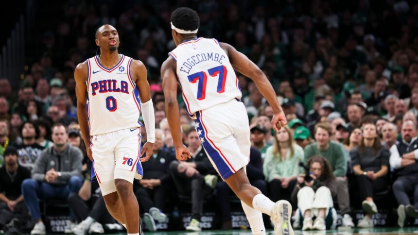 76ers' VJ Edgecombe makes history with 30-10 to stun Celtics