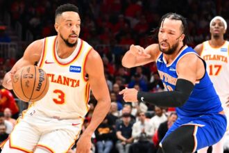 CJ Collum's Jumper and Knick's late turnover seal 2-1 advantage for the Hawks