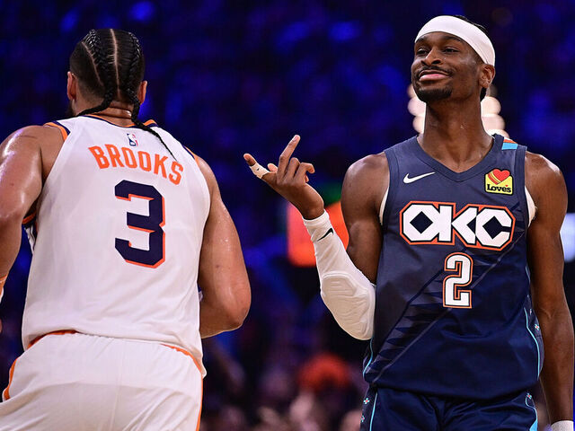 SGA drops 37 to give Thunder 2-0 series lead over Suns