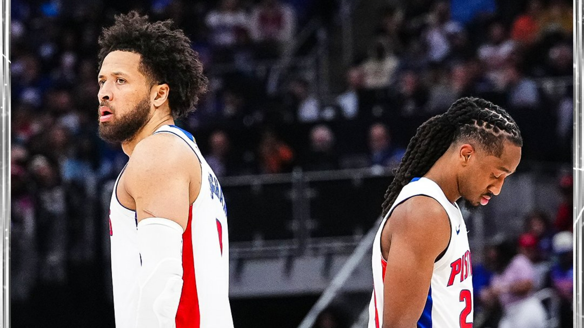 Cade Cunningham (Left) and Daniss Jenkins (Right).