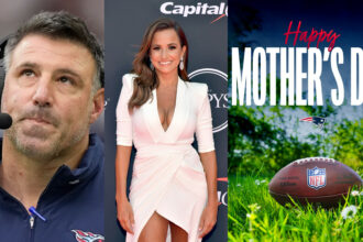 Mike Vrabel, Dianna Russini and Mother's Day post