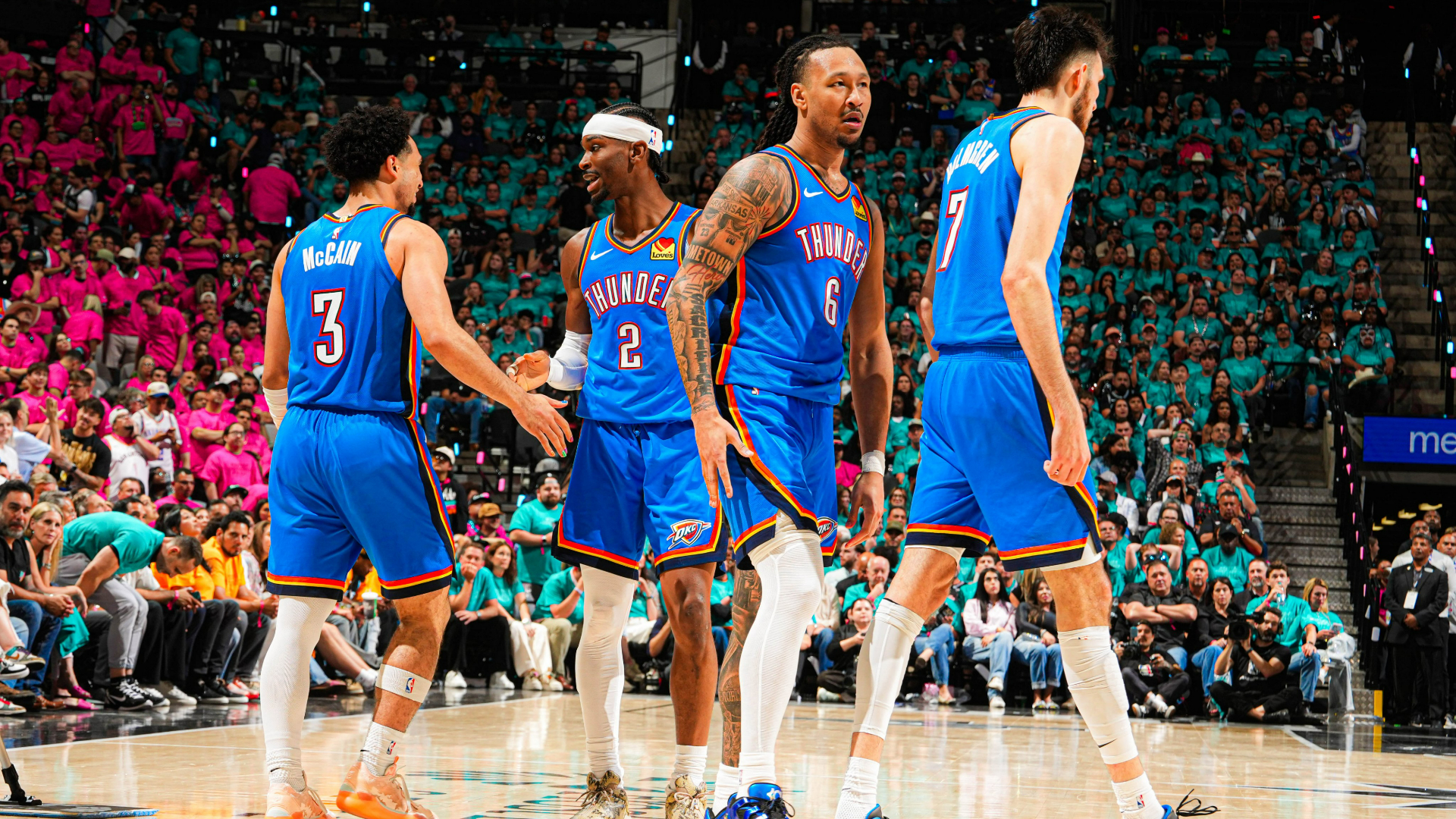 Thunder players