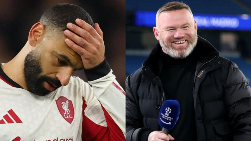 A collage of Mo Salah and Wayne Rooney