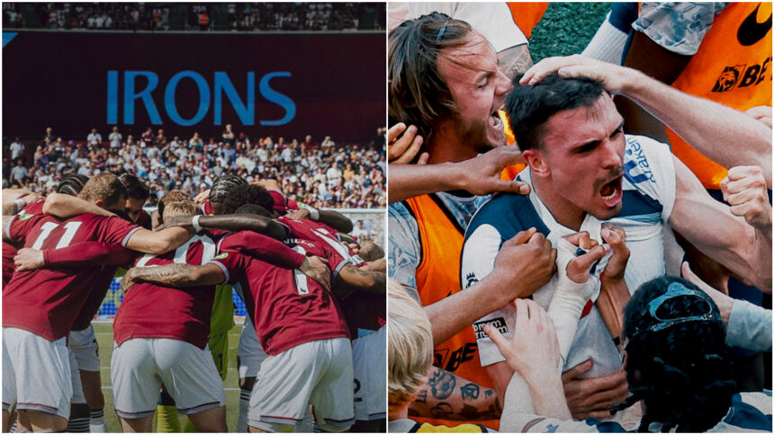 West Ham drop and Tottenham survive