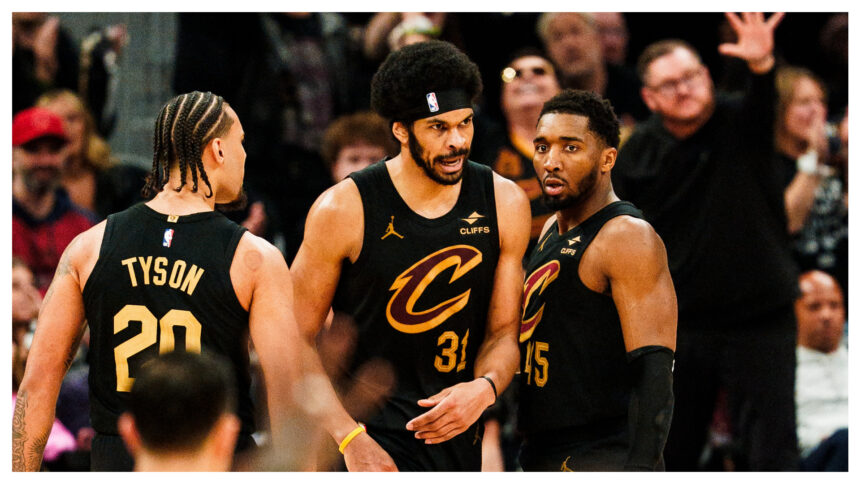 Jarrett Allen Heroic performance for the Cavaliers against Raptors in the Playoff Series.