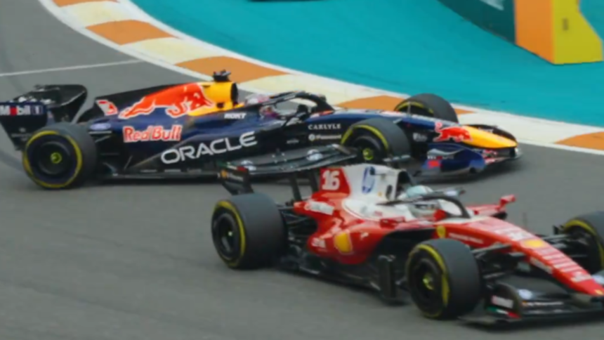 Max Verstappen spun out