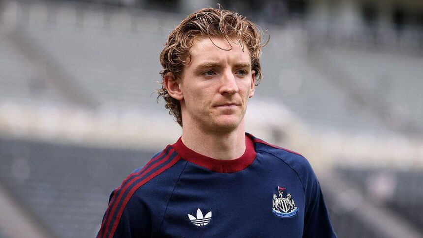Anthony Gordon scored 17 goals for Newcastle United in all competitions this season
