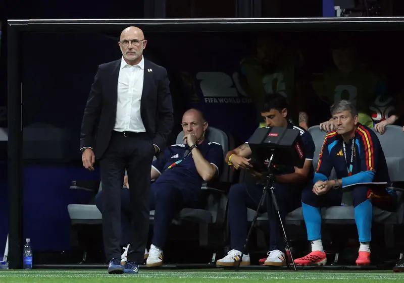 Spain coach de la Fuente
