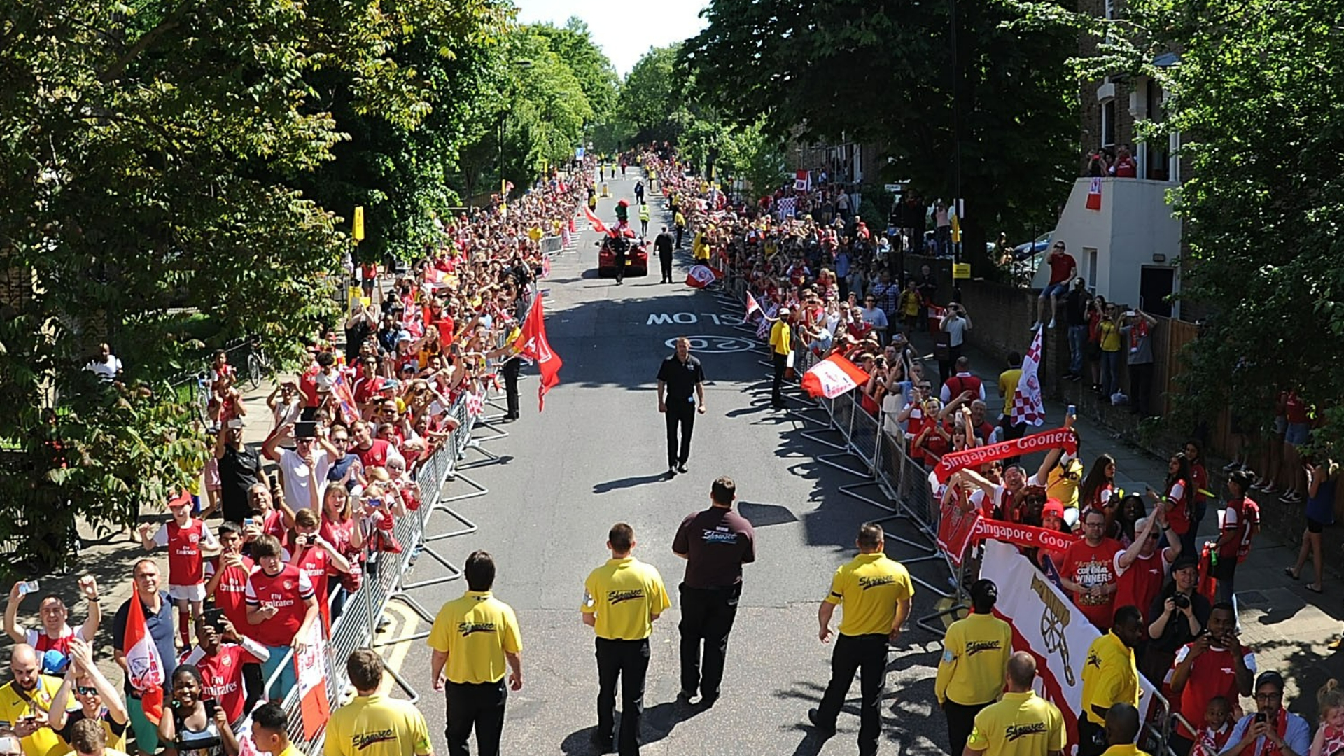 Arsenal victory parade