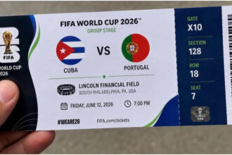 "Who’s Gonna Tell Him?" Reactions as Fan Shares Cuba vs Portugal 'World Cup' Ticket