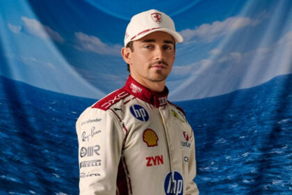 Unveiling Charles Leclerc special suit for the Monaco Grand Prix