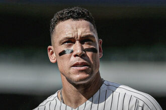 Aaron Judge has been diagnosed with a stress fracture on the first rib on his right side