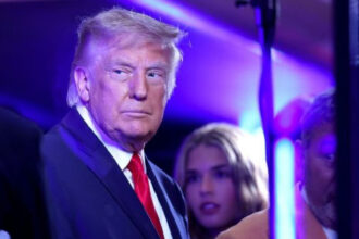 Trump Makes Historic, High-Security Appearance at NBA Finals